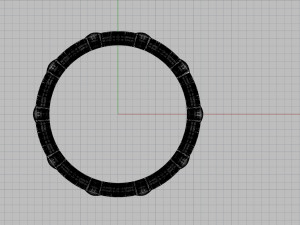 crown ring Modelo de impresión 3D