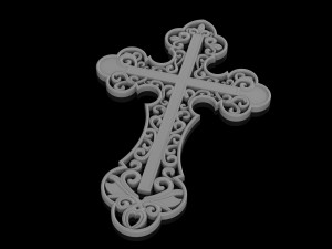 openwork cross 3D Print Model