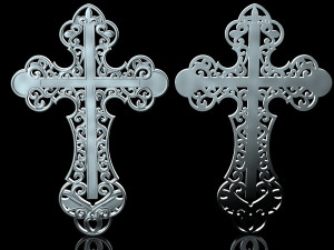 openwork cross 3D Print Model