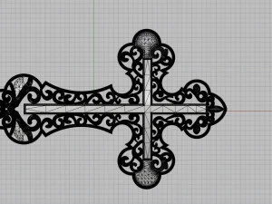 openwork cross 3D Print Model