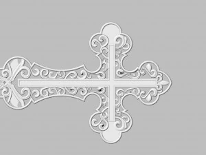 openwork cross 3D Print Model