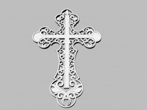 openwork cross 3D Print Model
