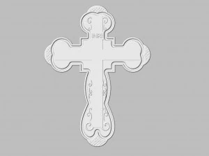 cross 3D Print Model
