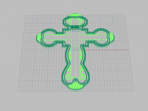 cross Modello di stampa 3D
