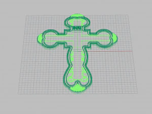 cross 3D Print Model