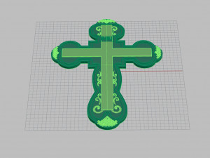 cross Modello di stampa 3D