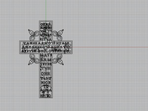 old believers cross 3D 打印模型