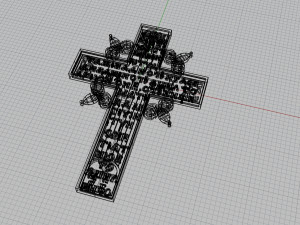 old believers cross 3D 打印模型