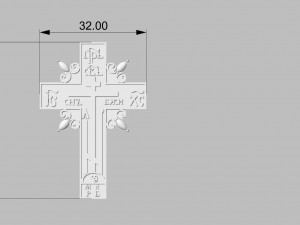 old believers cross 3D 打印模型