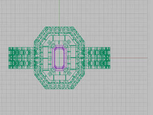 ring with emerald 3D-Druckmodell