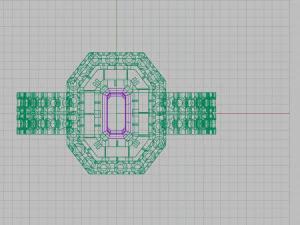 ring with emerald 3D Print Model