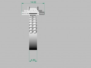 ring with emerald 3D-Druckmodell