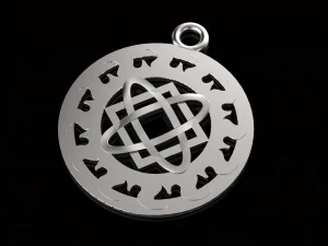 pendant with slavic symbol 3D Print Model
