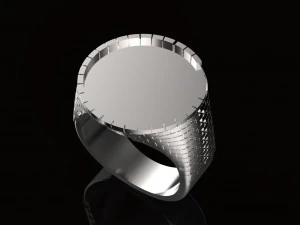 ring with brick wall 3D Print Model