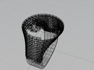 ring with brick wall 3D Print Model