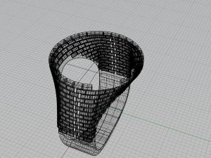 ring with brick wall 3D Print Model