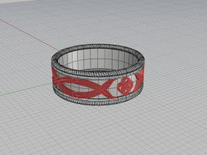 wedding rings 3D Print Model