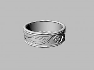 wedding rings 3D Print Model