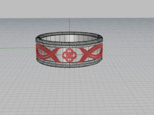 wedding rings 3D Print Model