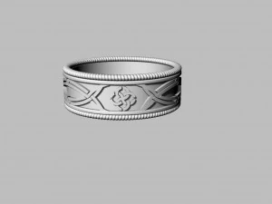 wedding rings 3D Print Model