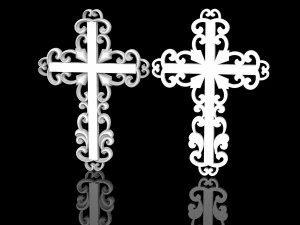 jewelry cross 3D Print Model