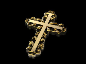 jewelry cross 3D Print Model