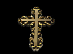 jewelry cross 3Dプリントモデル