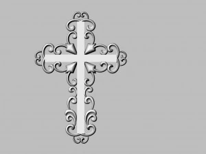 jewelry cross 3D Print Model