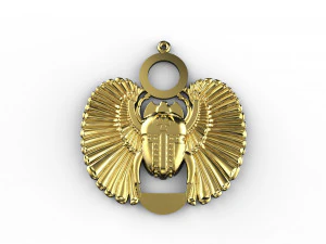 pingente de escaravelho Modelo de Impressão 3D