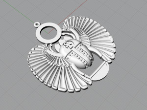 scarab pendant Modèles 3D en vedette