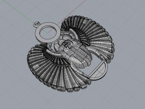 scarab pendant Modèles 3D en vedette