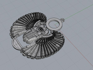 scarab pendant Modèles 3D en vedette
