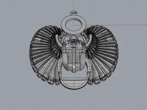 scarab pendant Modèles 3D en vedette