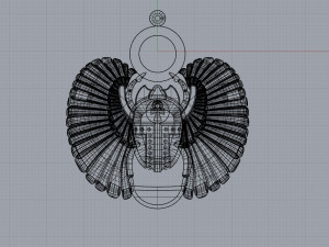 scarab pendant Modèles 3D en vedette