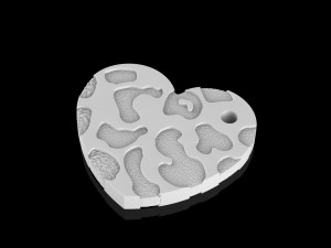 heart pendant 3D प्रिंट मॉडल