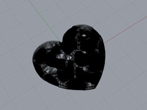 heart pendant 3D प्रिंट मॉडल