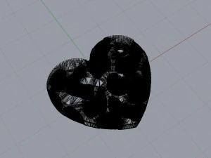heart pendant 3D Print Model