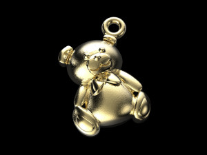 bear for piercing 3D Принт Модель