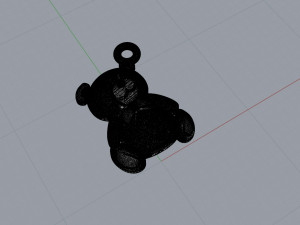 bear for piercing 3D Принт Модель