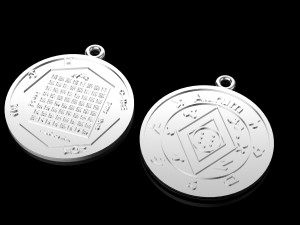 pendant of pentacle of solomon jupiter 3D Принт Модель