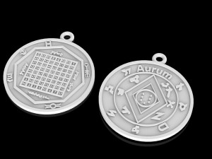 pendant of pentacle of solomon jupiter 3D Принт Модель