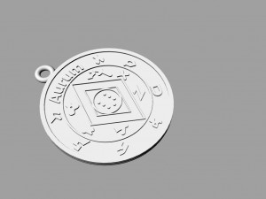 pendant of pentacle of solomon jupiter 3D Принт Модель