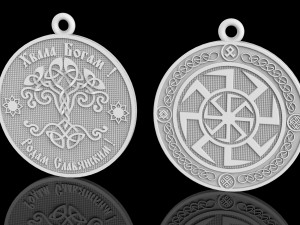 slavic pendant Modello di stampa 3D