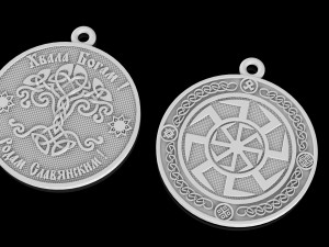 slavic pendant Modello di stampa 3D