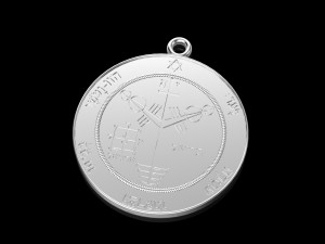 pendant of solomon pentacle jupiter Model Cetak 3D