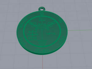 pendant of solomon pentacle jupiter Model Cetak 3D