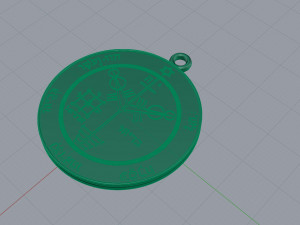 pendant of solomon pentacle jupiter Model Cetak 3D