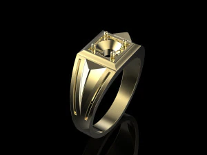 ring diamond 3D Print Model