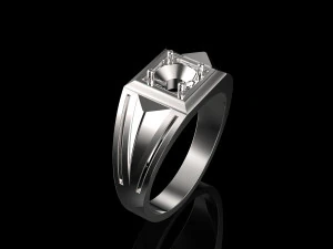 ring diamond 3D Print Model
