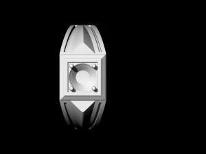 ring diamond 3D Print Model
